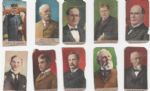 C. 1909 Heroes of the Spanish (American) War Lot of (10) Strip Cards 