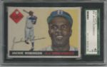 1955 Jackie Robinson Topps Baseball Card SGC Graded 40 Vg 3