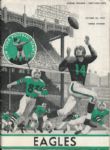 1956 NY Football Giants (World Champions) Program vs the Eagles