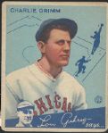 1934 Charley Grimm  Goudey Baseball Card