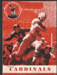 1953 NY Giants (NFL) vs Chicago Cardinals Football Program