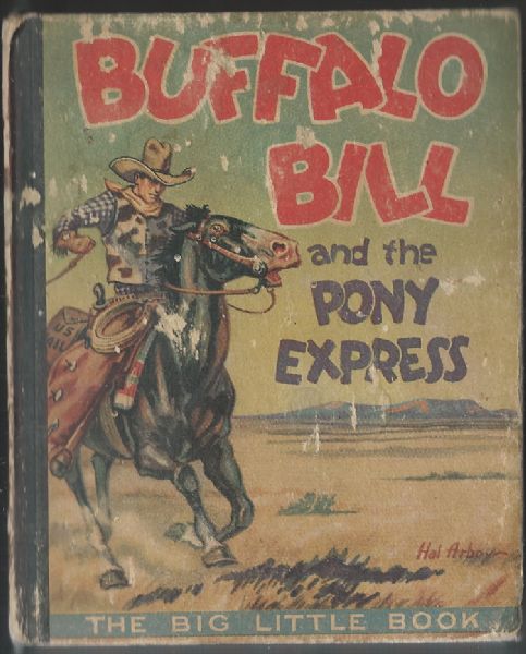 1934 Buffalo Bill and the Pony Express Vintage Cowboy Comic Book