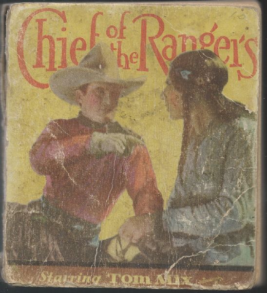 1935 Chief of the Rangers (Starring Tom Mix) Vintage Cowboy Comic Book