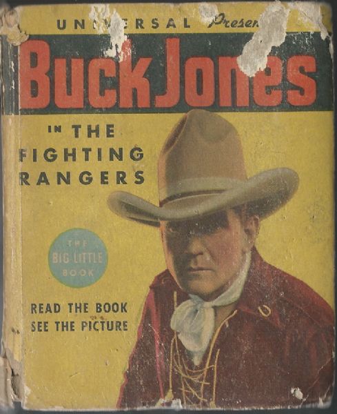 1936 Buck Jones Vintage Cowboy Comic Book  (The Fighting Rangers) 