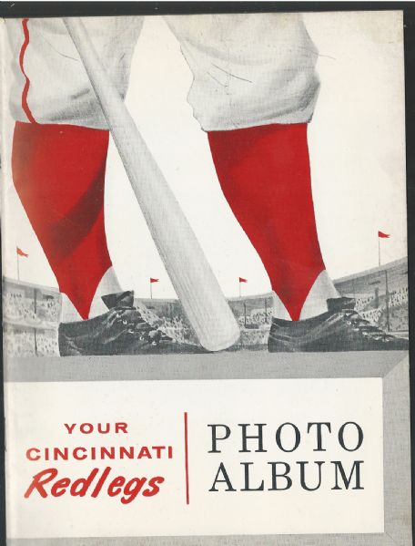 1957 Cincinnati Redlegs Sohio Photo Album