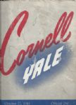 1945 Cornell vs Yale College Football Program featuring Paul Robeson, Jr. 