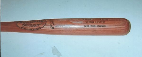 Circa 1990's Kevin Elster (NY Yankees) Game Used Bat