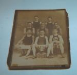 1911 AHS Track & Field Team Cabinet Photo