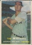 1957 Ted Williams (HOF) Topps Card - No. 1 in the Set