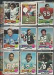 1975 - 1990s Pro Football (NFL) Lot of (20) Cards 