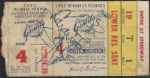1951 World Series Ticket (Game #4) Autographed by Bobby Thomson