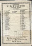 C. 1930 Grinnell College (Iowa) Football Handbill with Complimentary Scorecard