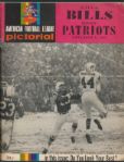 1965 Buffalo Bills (AFL) vs Boston Patriots Game Program