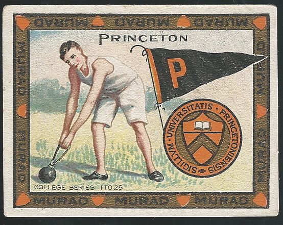 C. 1909-10 Murad Cigarettes Princeton U. Track & Field Card
