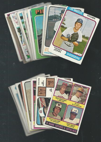 1970's Topps Baseball Card Lot of (40)