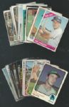 1960s/70s Baseball Select Card Lot of (40) 