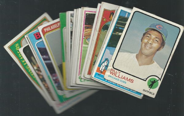 1970's Baseball Power Lot of (30) Cards with Some Stars 