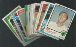 1970s Baseball Power Lot of (30) Cards with Some Stars 