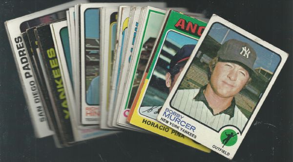 1970's Baseball Executive Order Lot of (35) Cards 