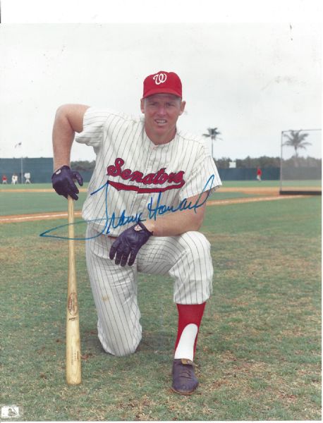 Frank Howard (Washington Senators) Autographed 8 x 10 Photo