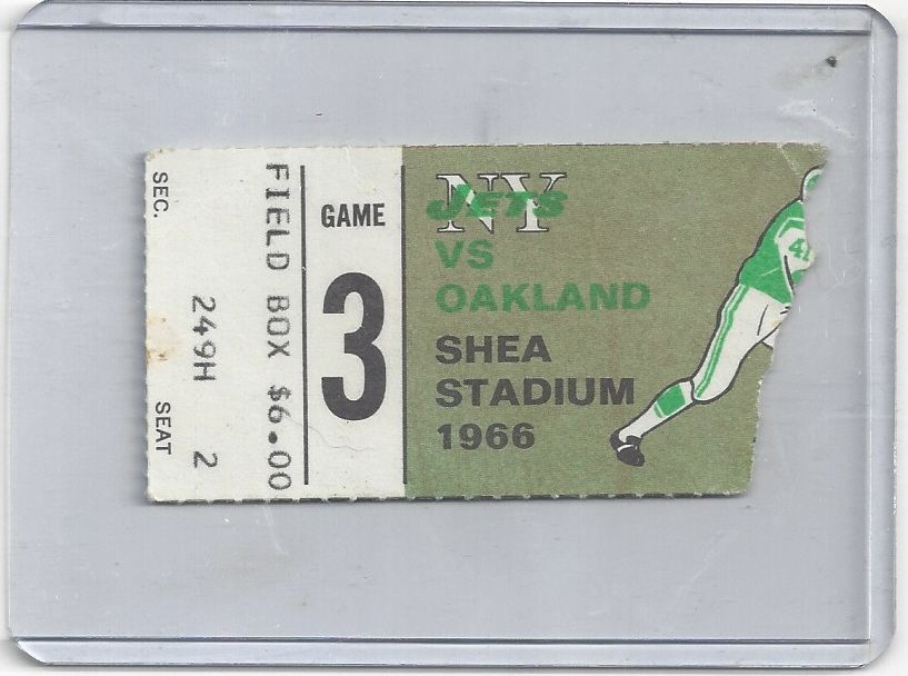 Lot Detail 1966 NY Jets (AFL) Football Program vs Oakland Raiders