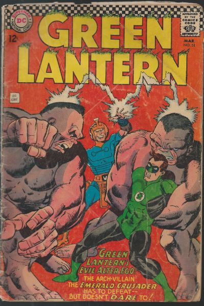 1967 Green Lantern Vintage Comic Book 