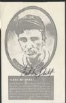 Carl Hubbell (HOF) Autographed Photo Paper