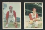 1960s Cleveland Indians Lot of (2) Team-Issued Color Postcard Size Photos
