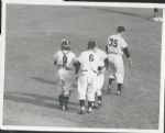 1954 World Series - Giants make a Pitching Change TSN Archival Photo 