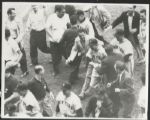 1954 World Series - Giants Leave the Field after a Series Victory TSN Archival Photo