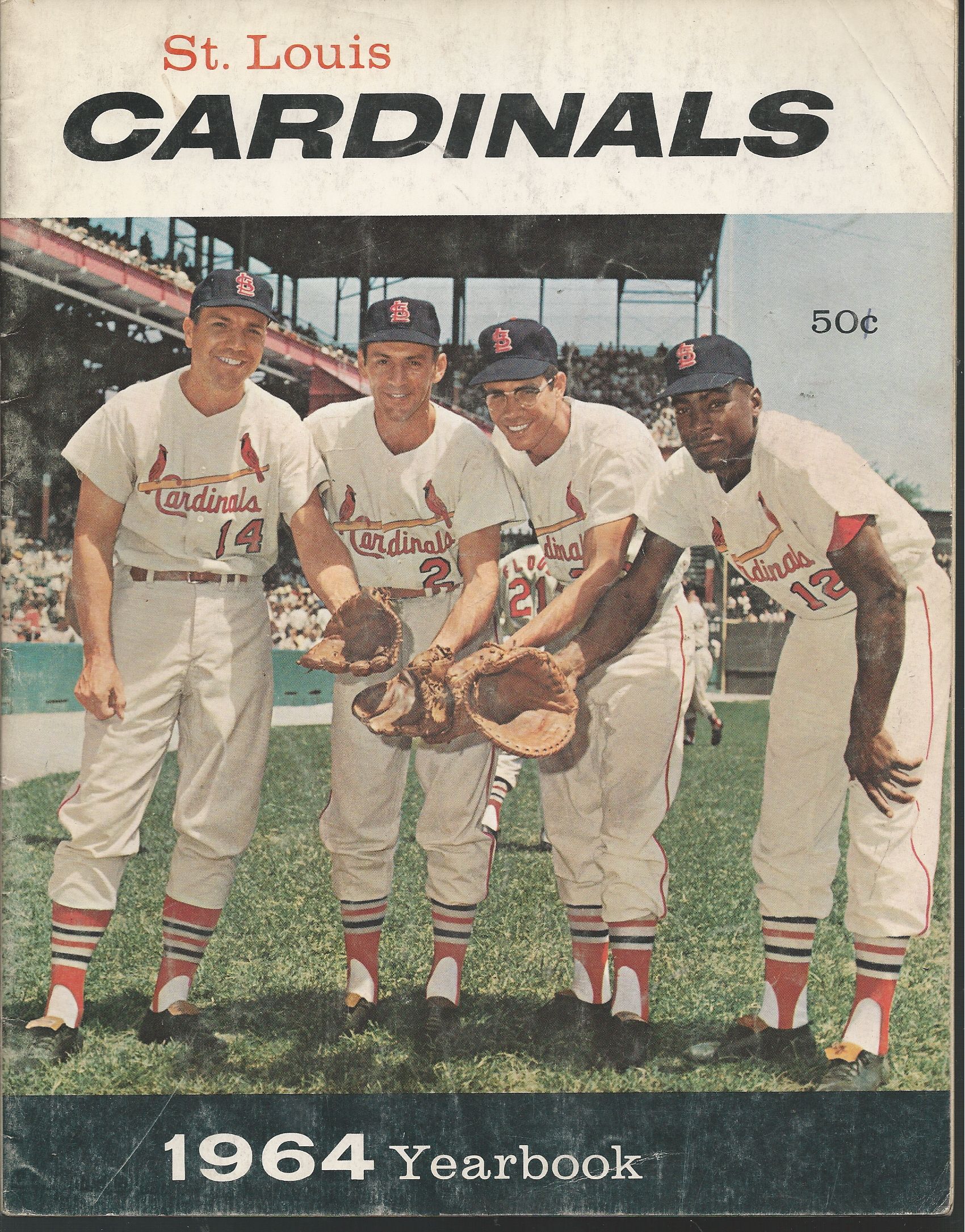Lot Detail - 1964 St. Louis Cardinals (World Champions) Official Yearbook