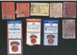 1980s - 90 NY Knicks (NBA) Lot of (9) Playoff Ticket Stubs 