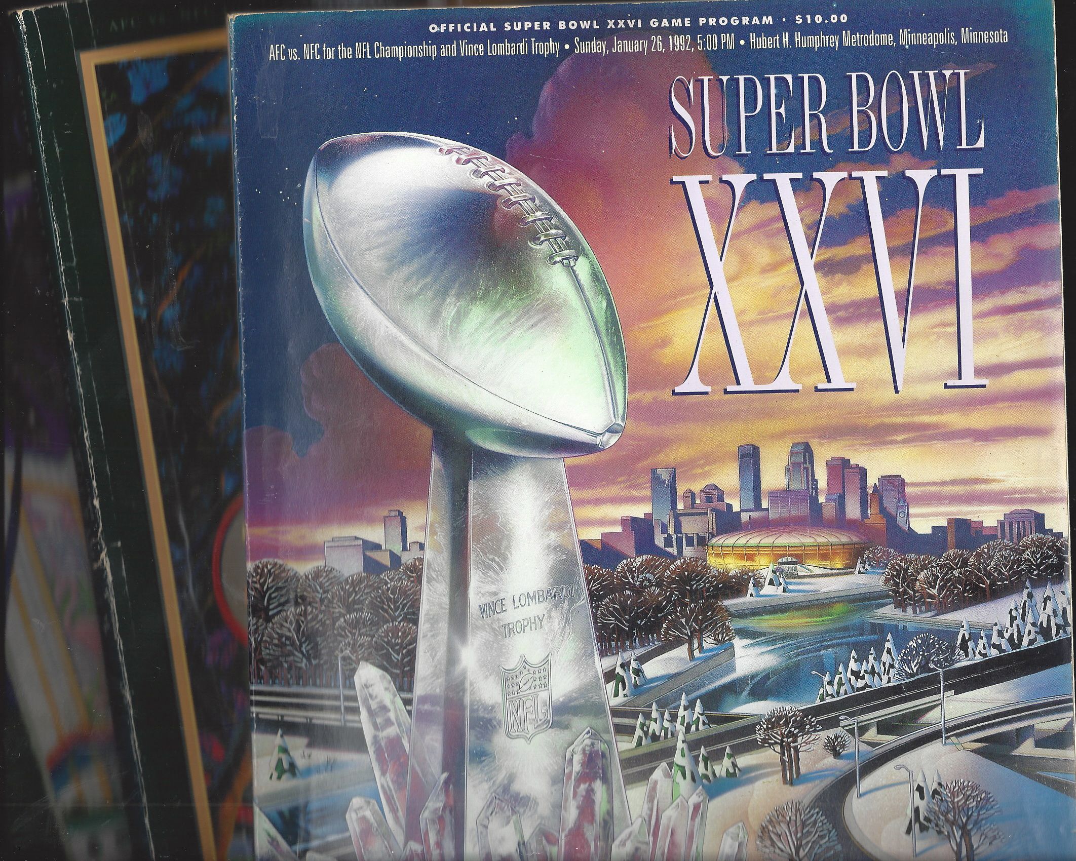 Lot Detail Super Bowl Program Lot of (3)