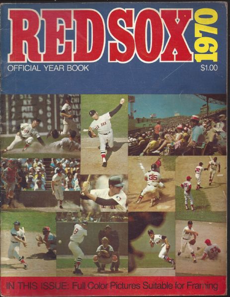 1970 Boston Red Sox Yearbook