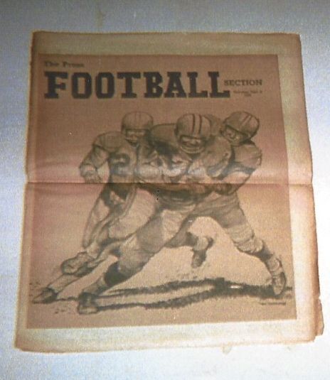 1964 The Cleveland Press Pro Football Preview Section