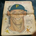 1959 Pittsburgh Pirates (The Pittsburgh Press) All-Star Game Supplemental Section