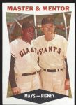 1960 Willie Mays & Bill Rigney - Master & Mentor Topps Card (Better Condition)