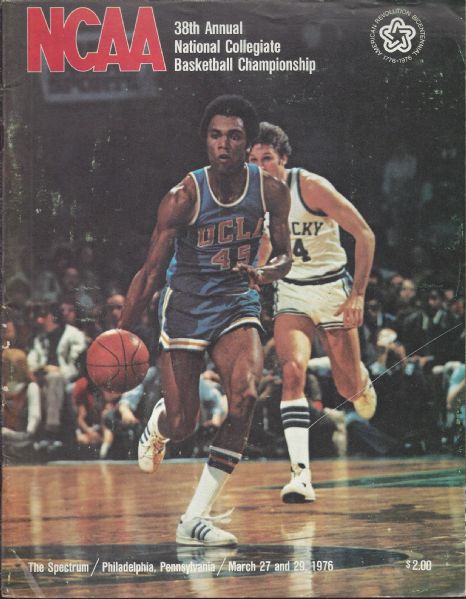 1976 NCAA Final Four Official Program 