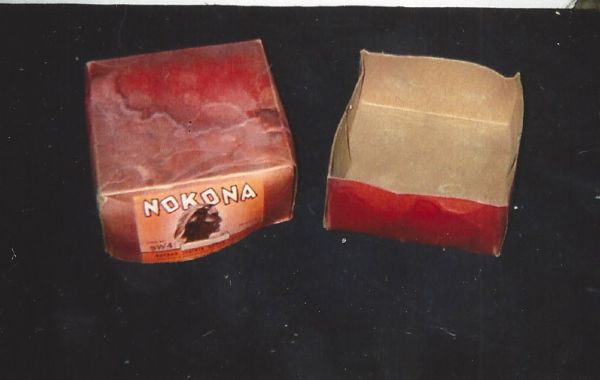 C. 1950's Nokona Baseball Glove Empty Display Box