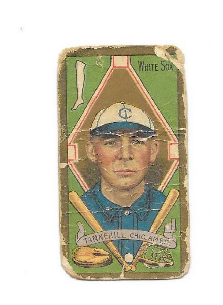 1911 T205 Gold Border Card -Lee Tannehill (Chicago American) 