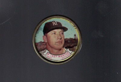 1964 Mickey Mantle Topps Metal Coin