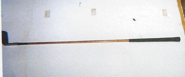 C. 1960's Spalding Par-Flite Transitional Wooden Material Golf 3 Iron 