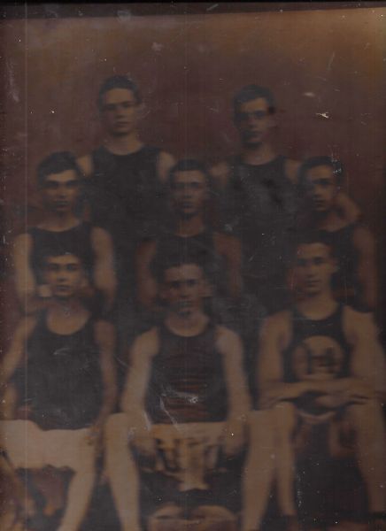1911 Track & Field Large Size Cabinet Photo