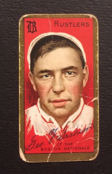 1911 George Graham T205 Gold Border Tobacco Card 