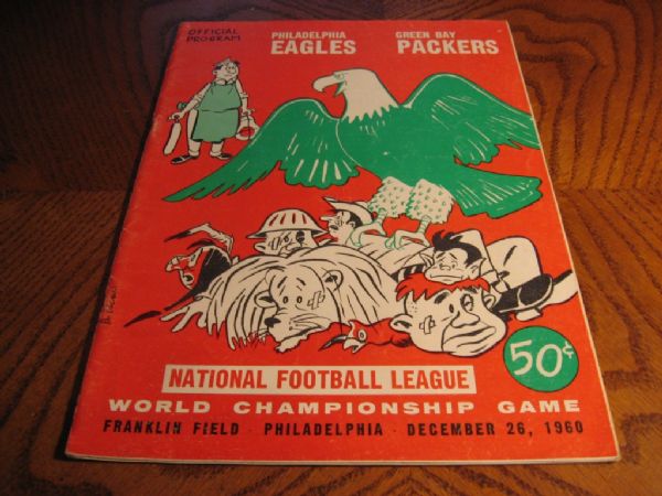 1960 NFL Championship Program (Philadelphia Eagles vs Green Bay Packers) 