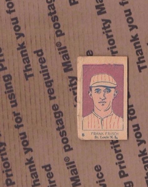 1926 Frankie (HOF) W512 Baseball Strip Card