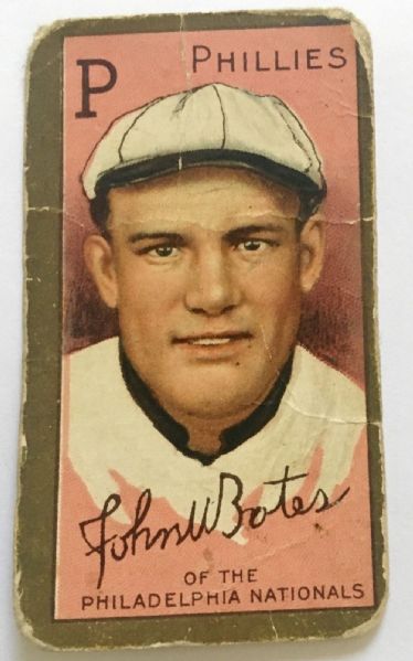 1911 John Bates T205 Baseball Card