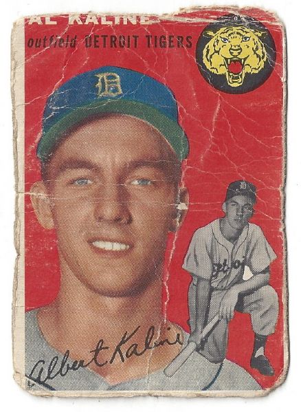 1954 Al Kaline (HOF) Rookie Card 