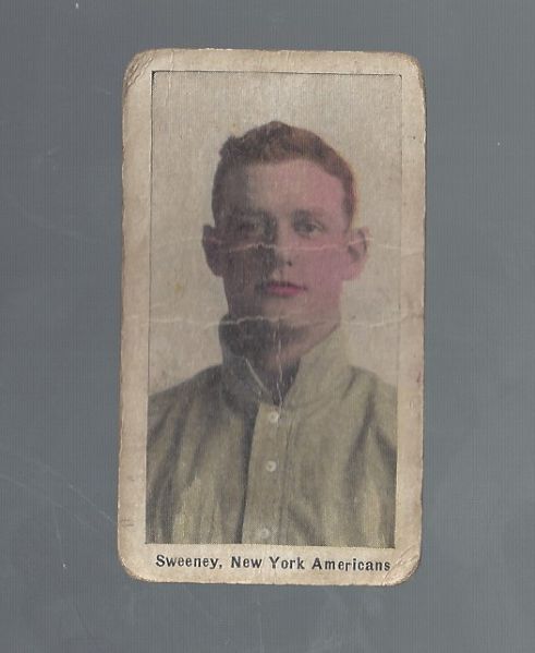 1911 M116 Sweeney (New York - AL) Sporting Life Baseball Card