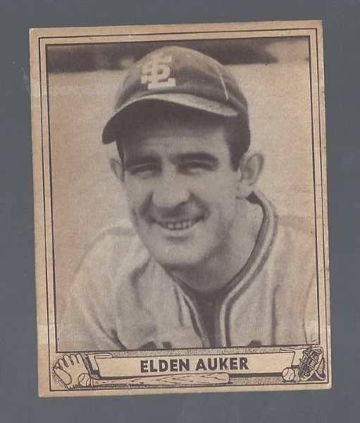 1940 Elden Auker (St. Louis Browns) Play Ball Baseball Card